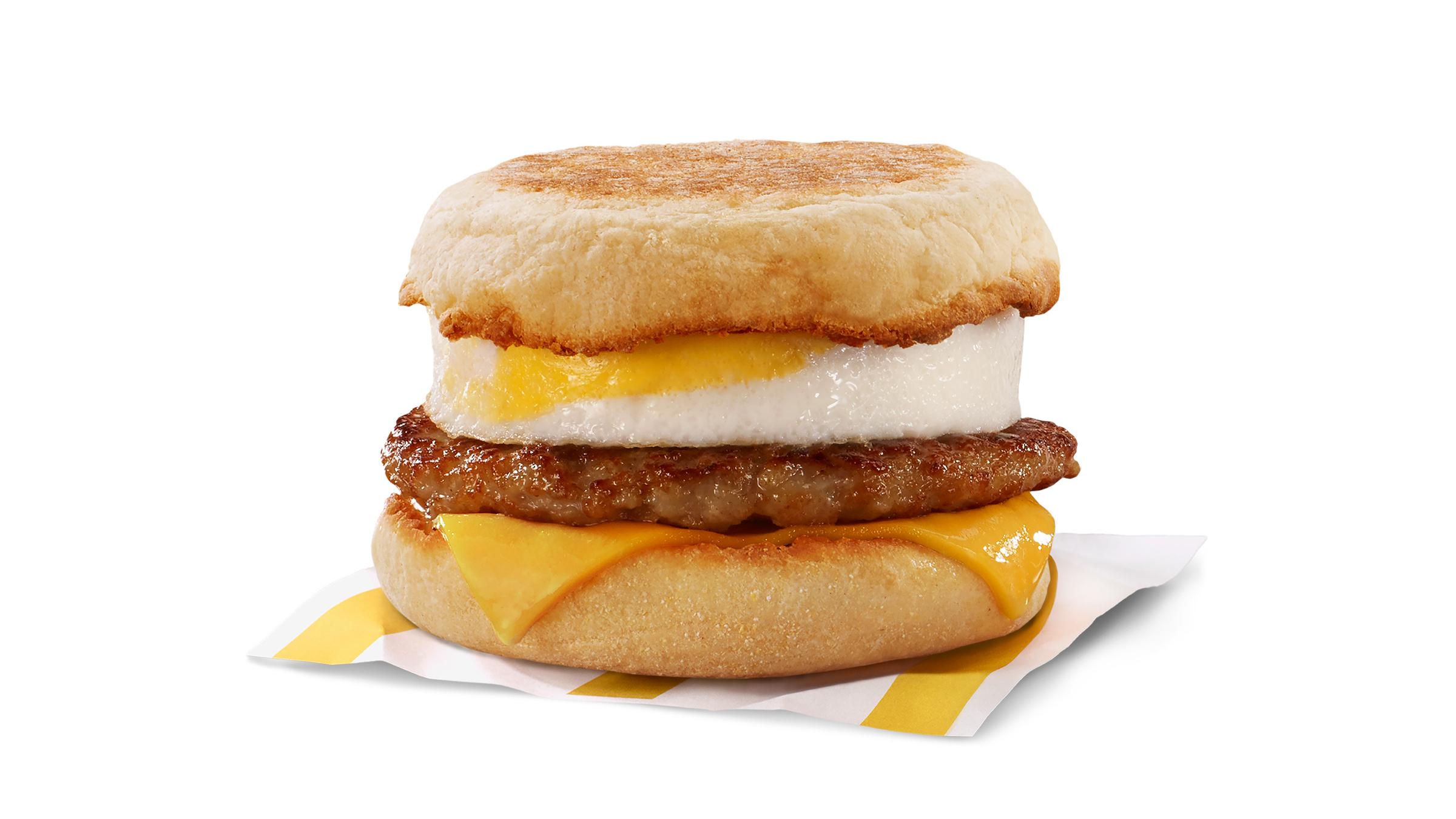 Sausage 'N Egg McMuffin [430.0 Cals]
