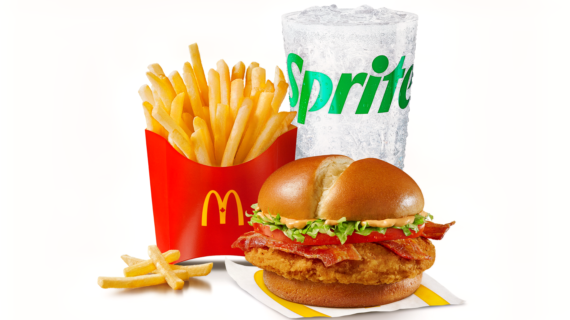 Spicy Bacon Deluxe McCrispy Extra Value Meal [930-1140 Cals]