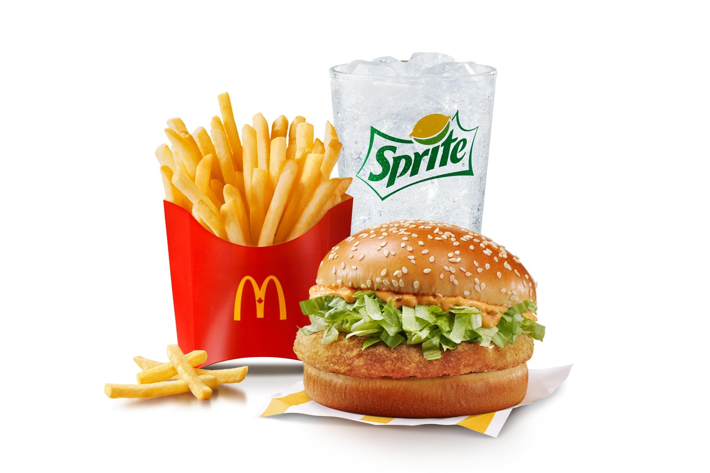 Spicy Habanero McChicken Extra Value Meal [610-1040 Cals]