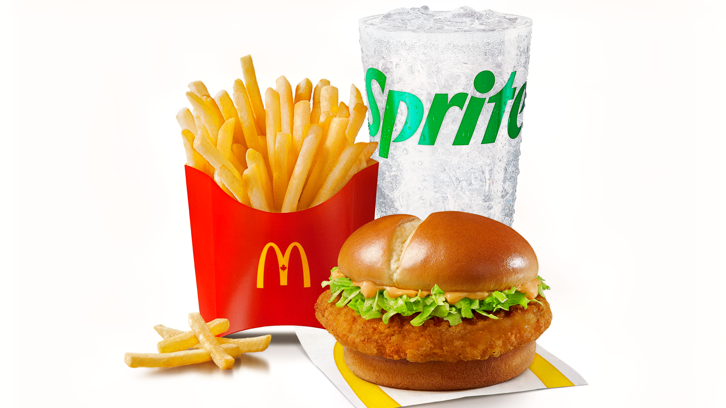 Spicy McCrispy Extra Value Meal [860-1070 Cals]