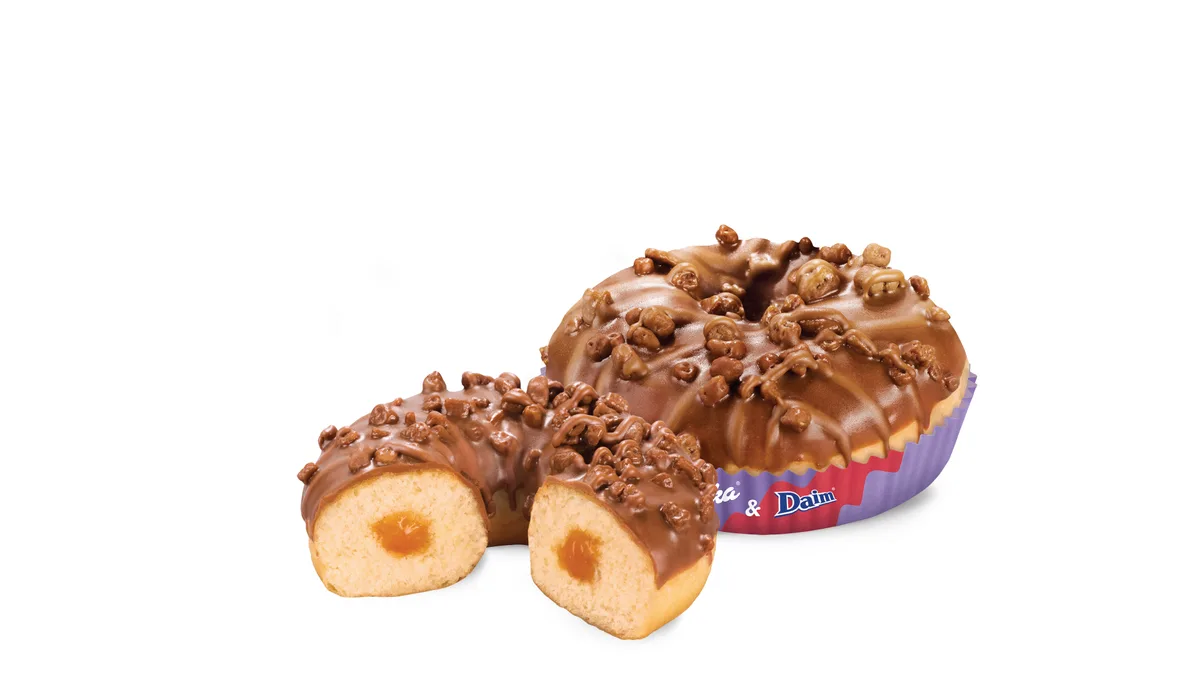 Donut Milka and Daim