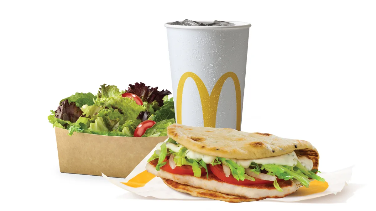 Grilled Chicken Meal With Side Salad
