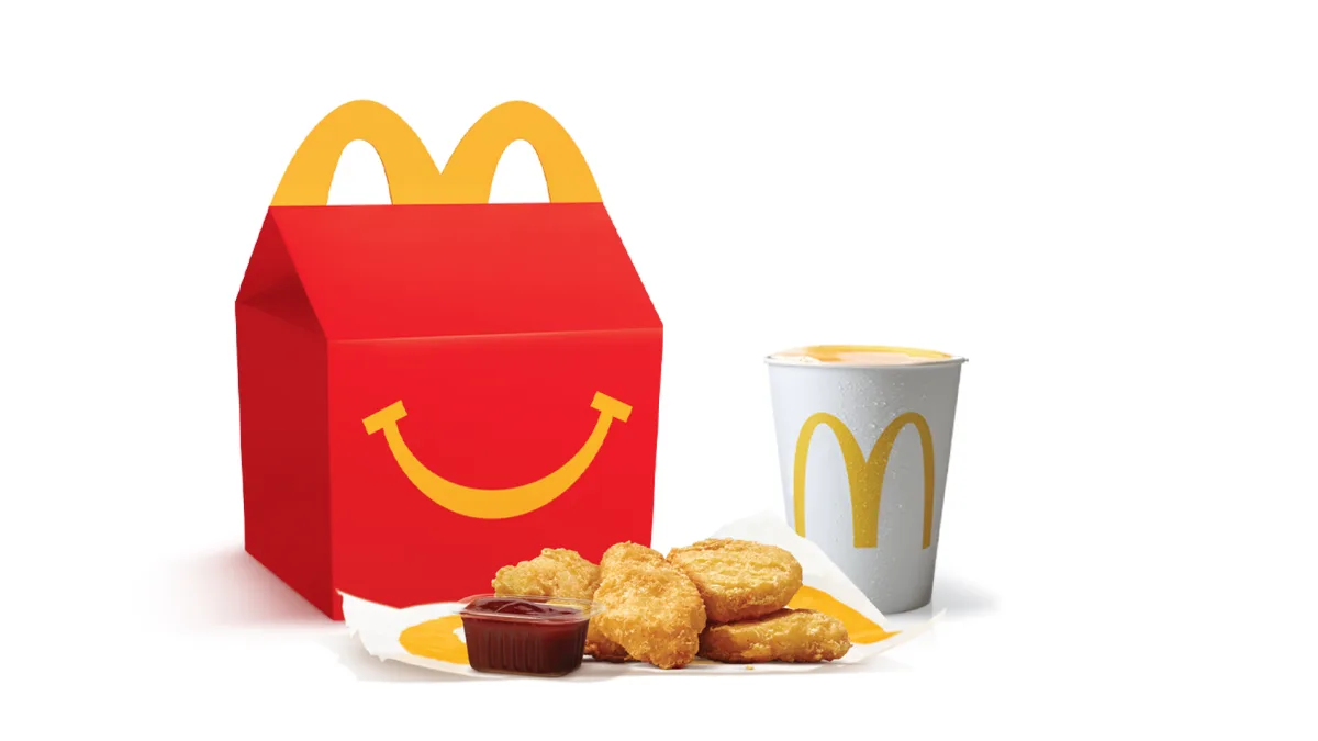Happy Meal Chicken McNuggets With Fries