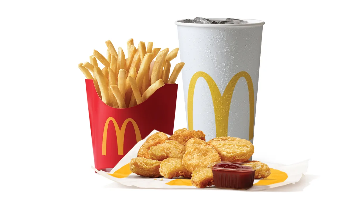 Medium 9 Chicken McNuggets Meal