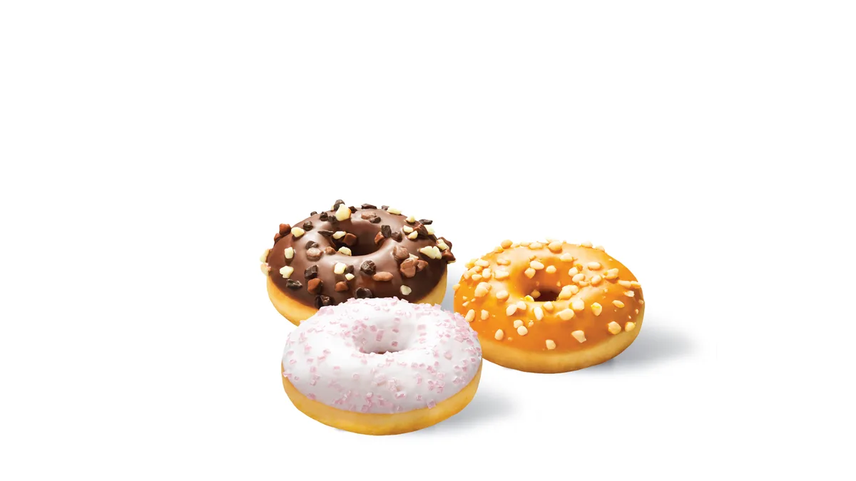 Mini Donuts Set Of 3
