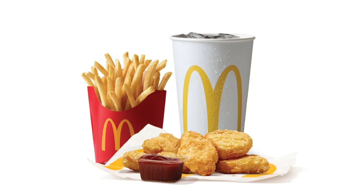 Regular 6 Chicken McNuggets Meal