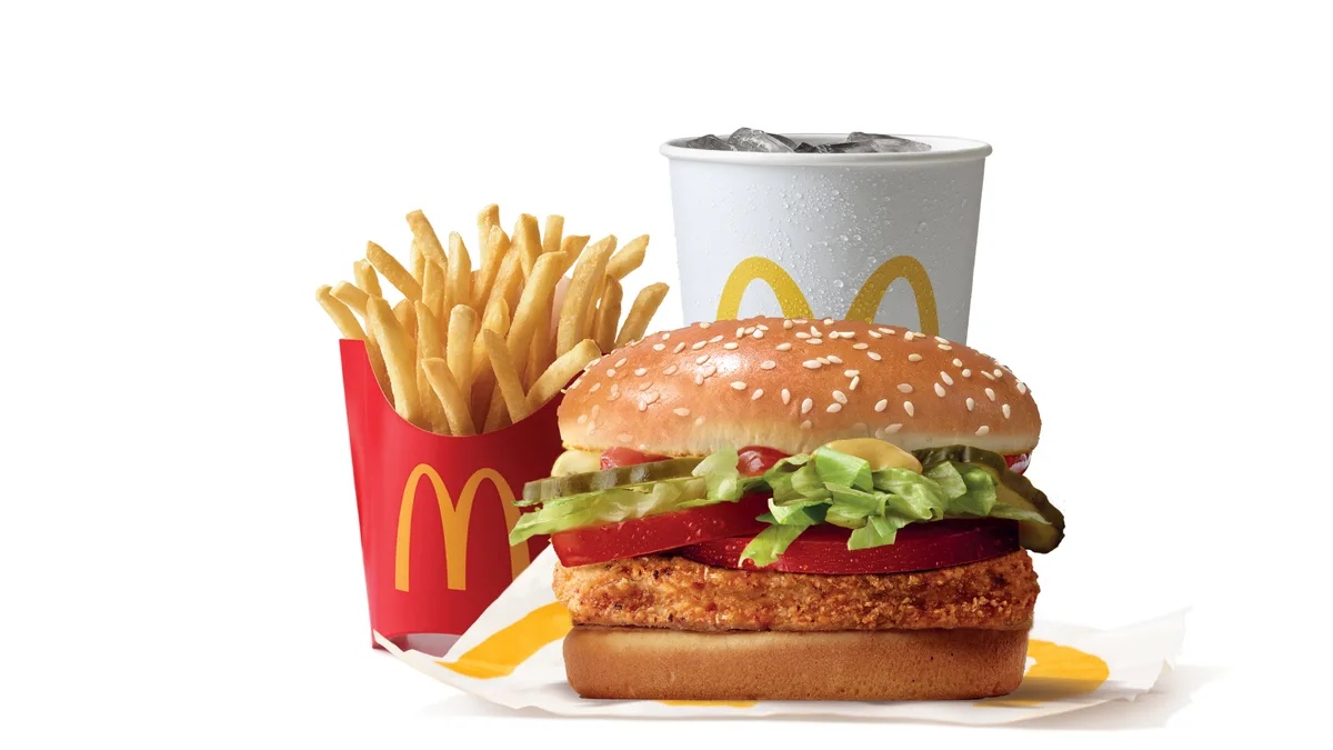 Regular Veggie Burger Meal