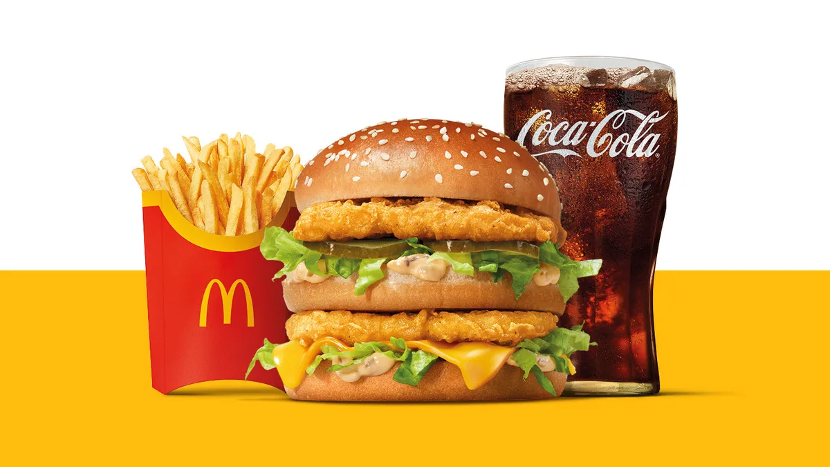 CHICKEN BIG MAC VELKÉ MCMENU