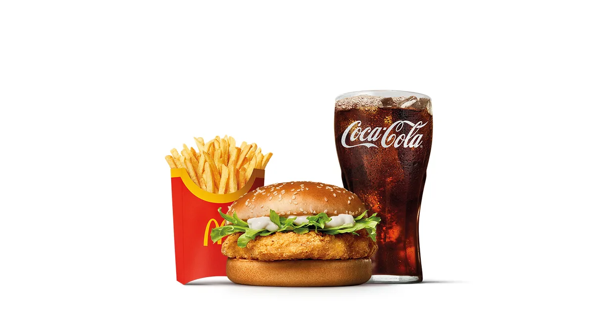 MCCHICKEN VELKÉ MCMENU