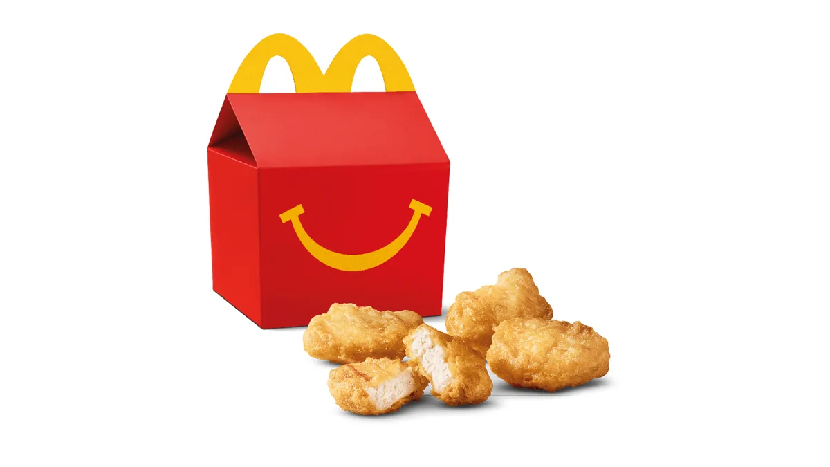 4 Chicken McNuggets Happy Meal