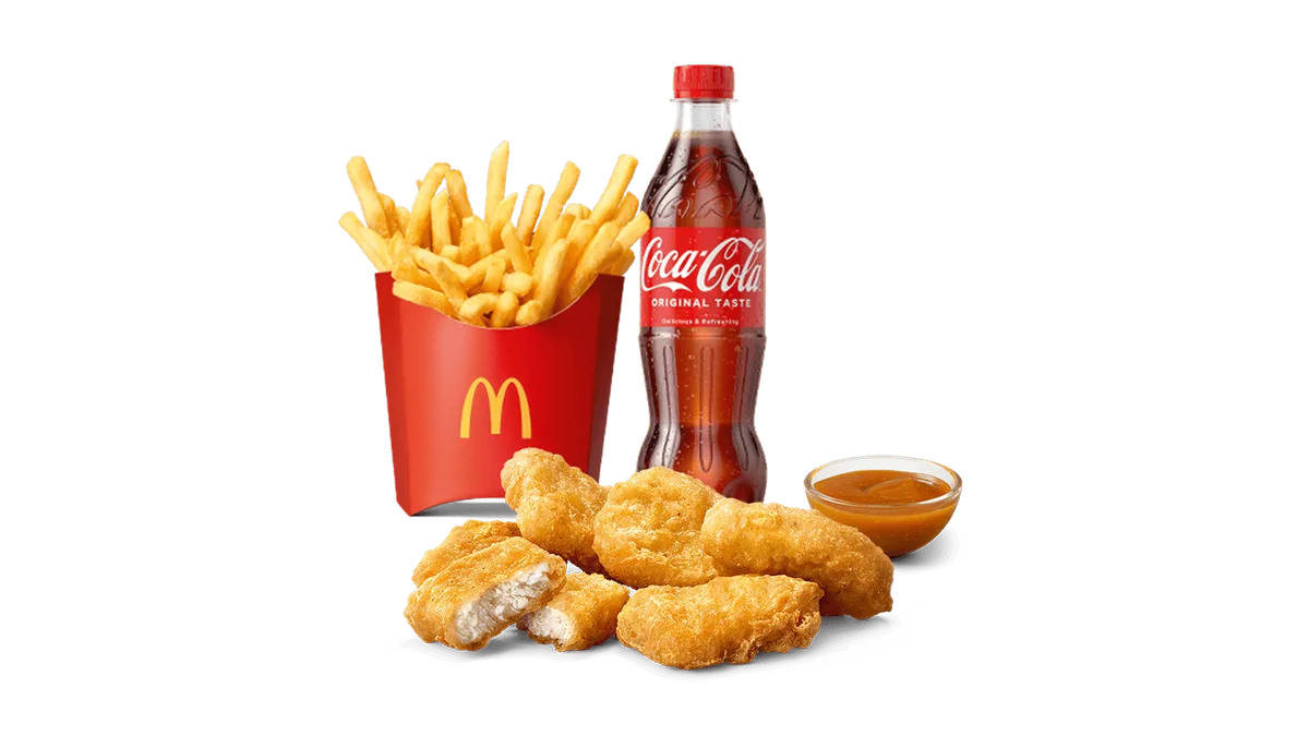 6 Chicken McNuggets McMenü