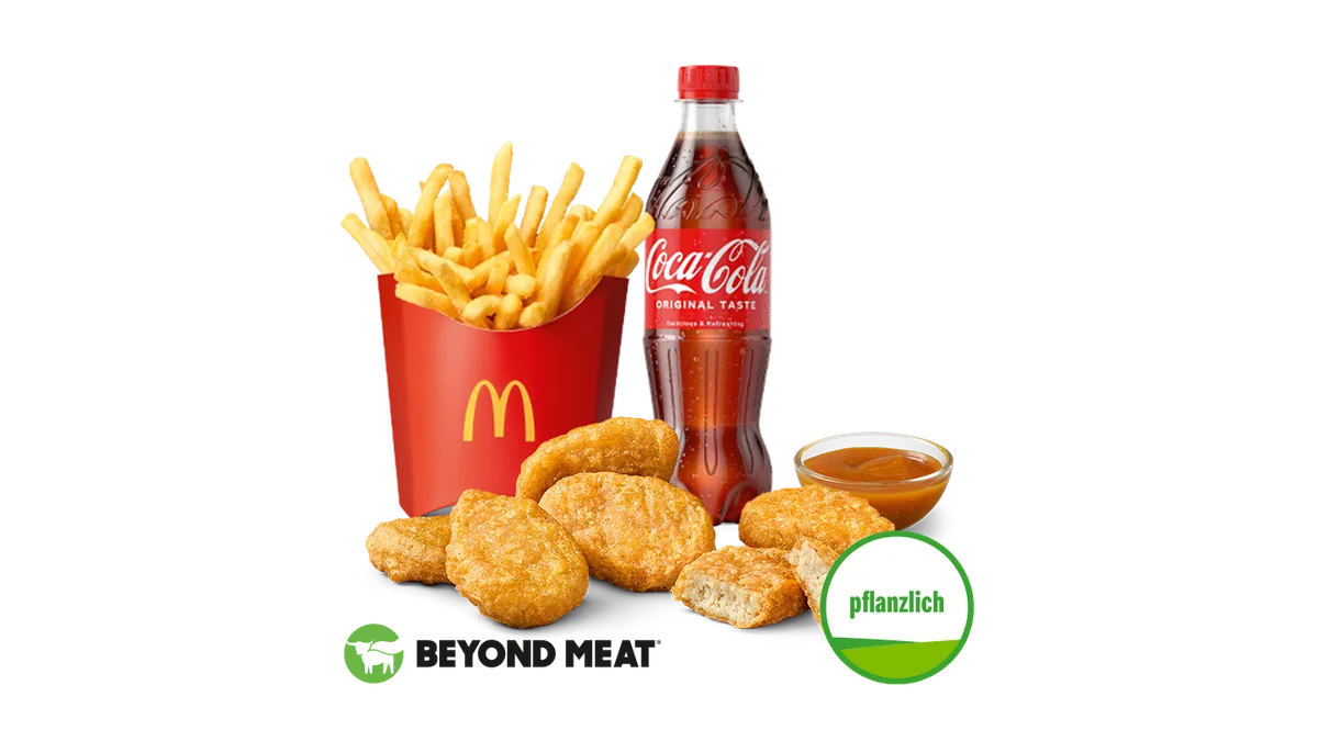 6 McPlant Nuggets McMenü