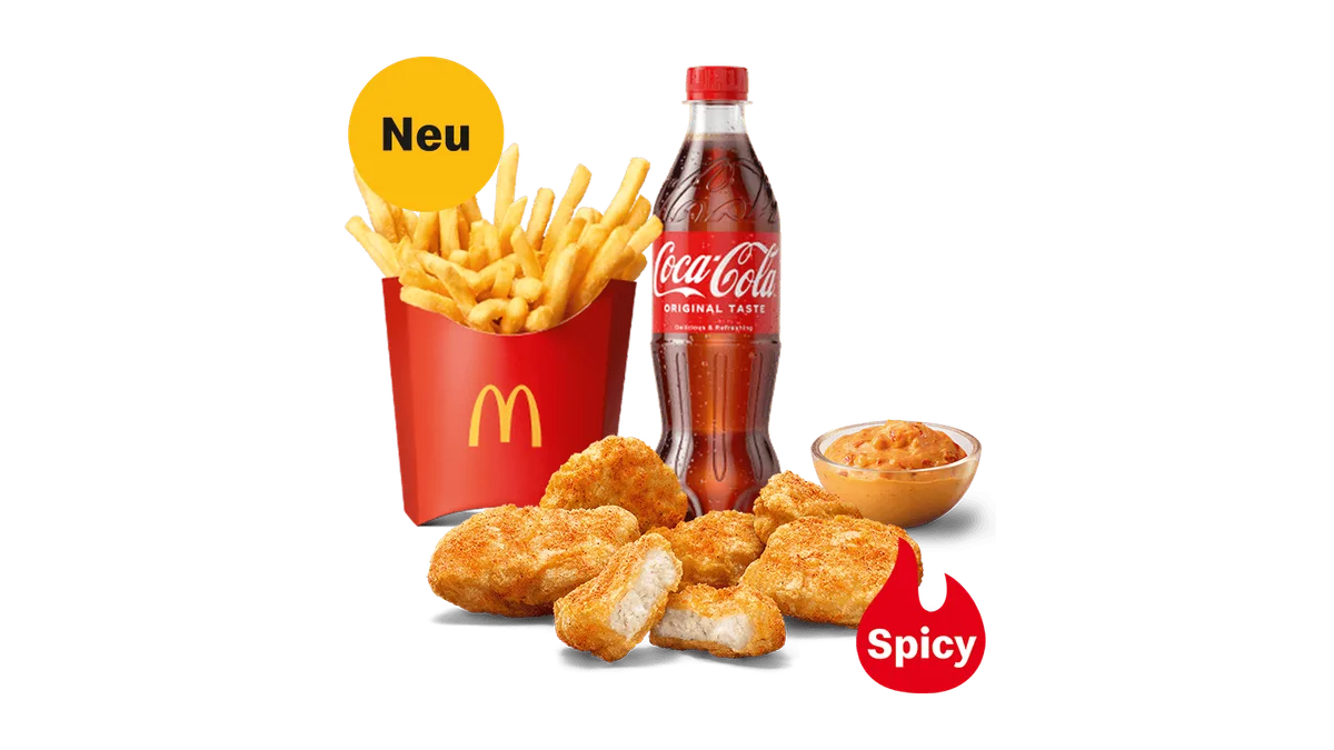 6 Shaker Chicken McNuggets Lime and Chili Flavor McMenü