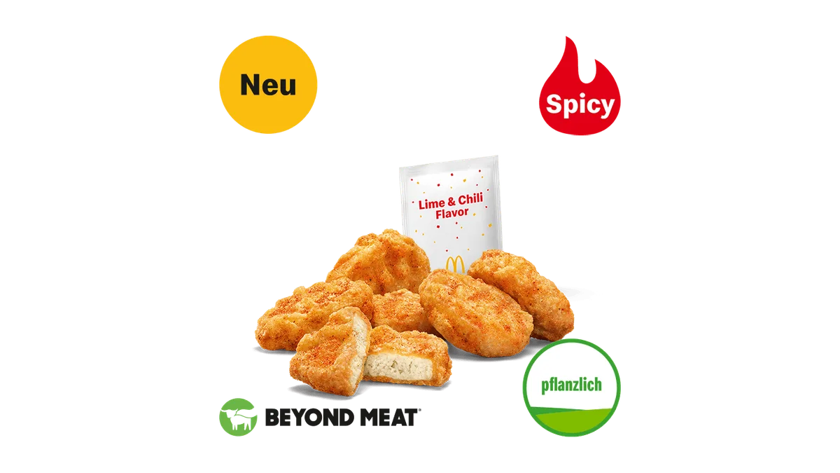 6 Shaker McPlant Nuggets Lime and Chili Flavor