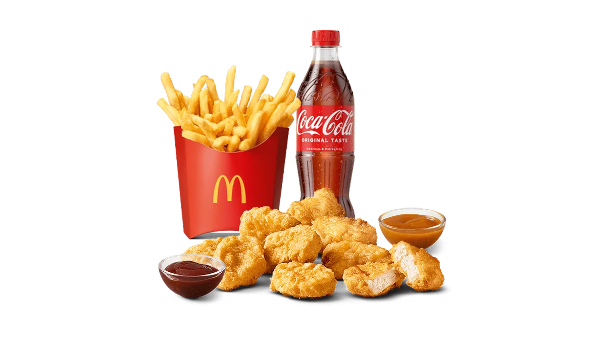 9 Chicken McNuggets McMenü