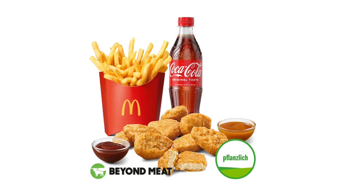 9 McPlant Nuggets McMenü