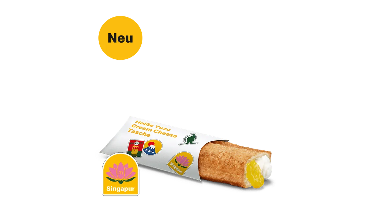 Heiße Yuzu Cream Cheese Tasche