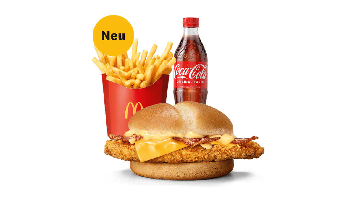 McCrispy Cheese Bacon McMenü