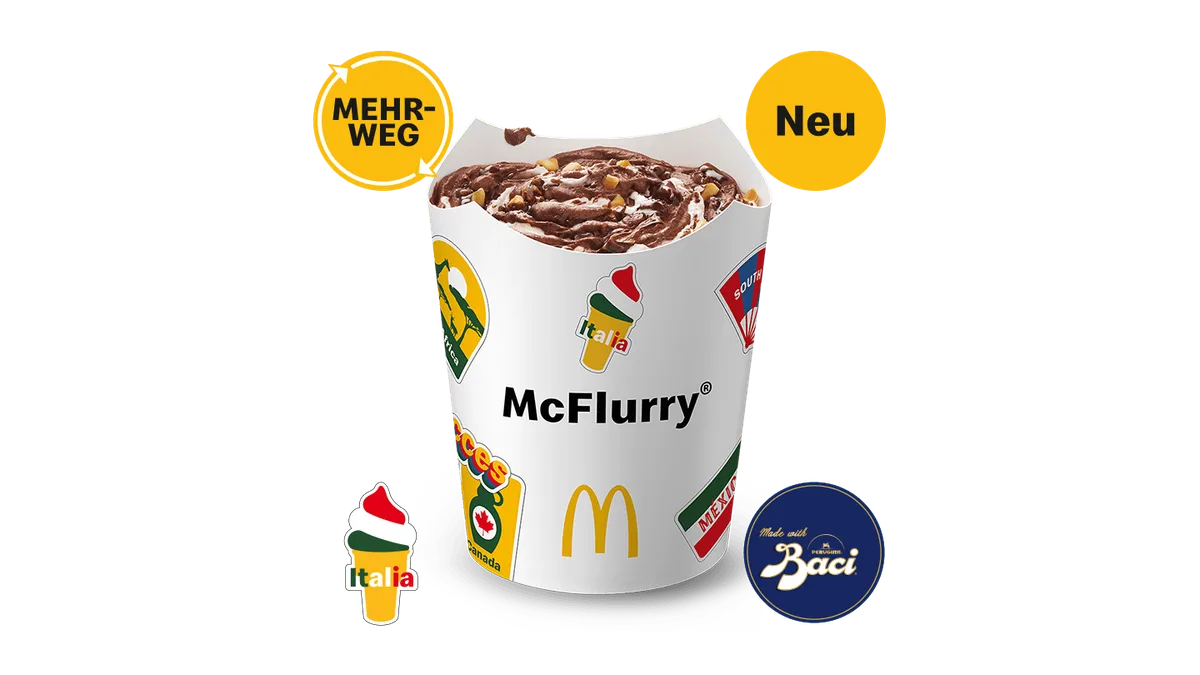 McFlurry Baci Perugina Mehrweg