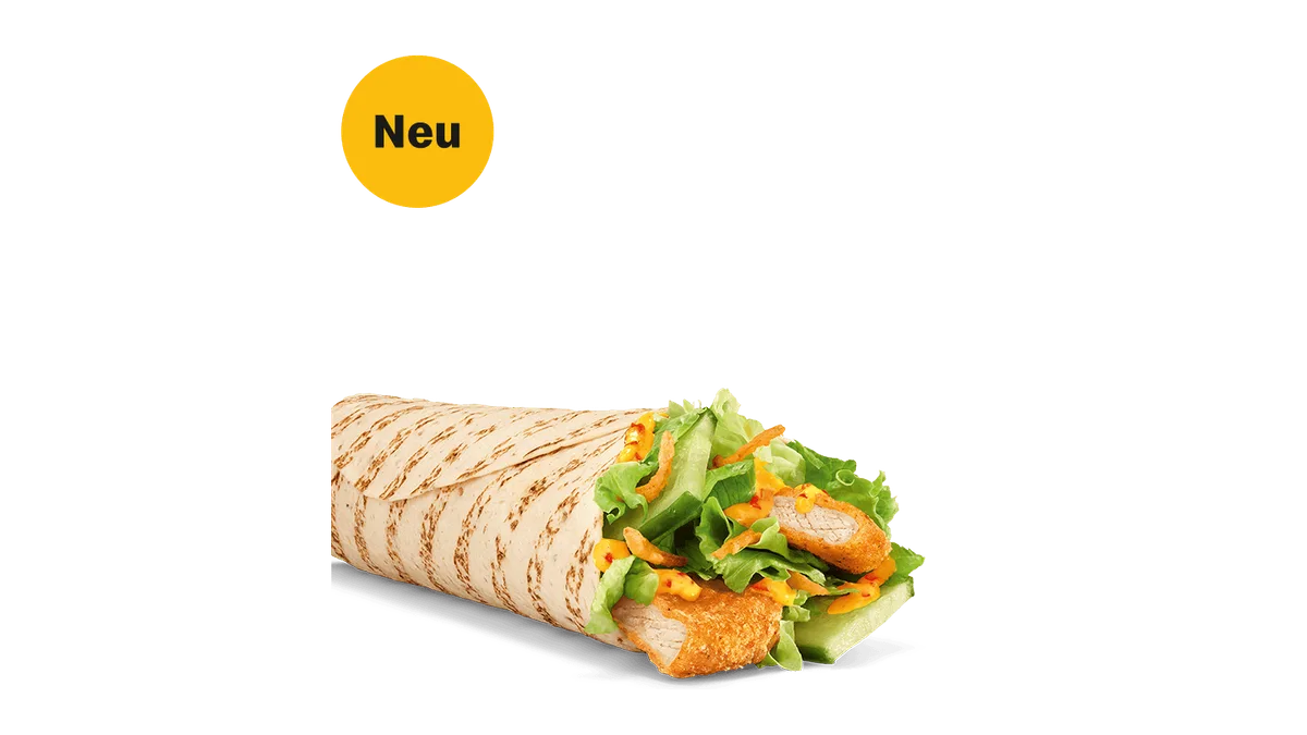 McWrap Chicken Mango-Curry