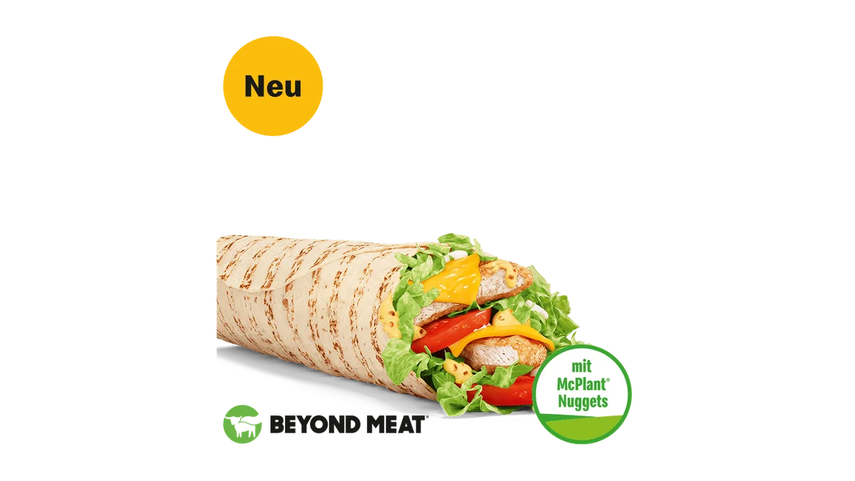 McWrap Plant Nuggets Honig-Senf