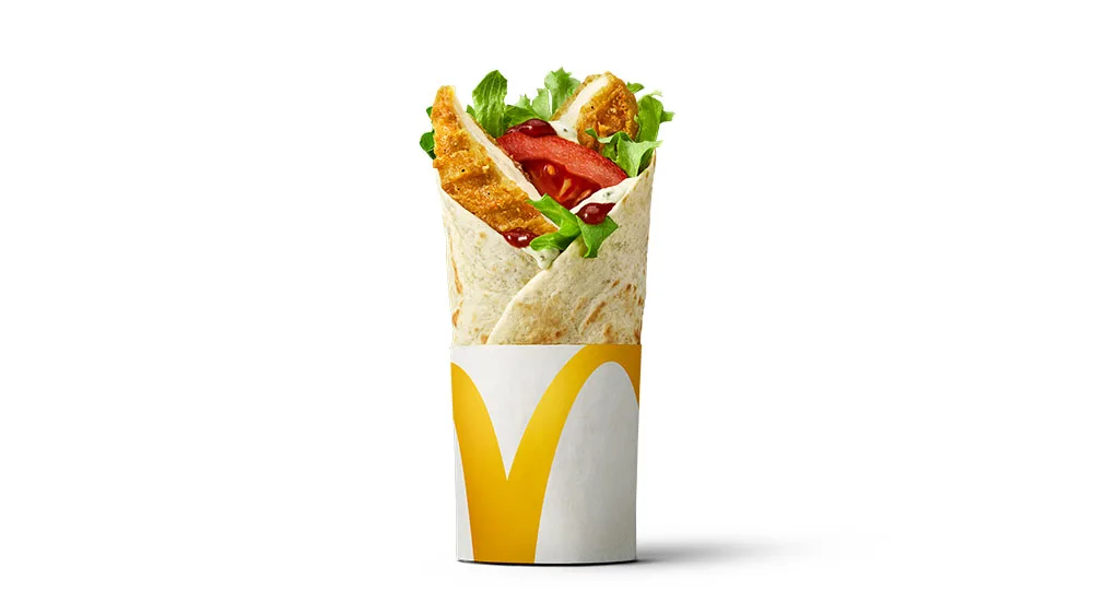 McWrap Salsa and Sour Cream Chicken