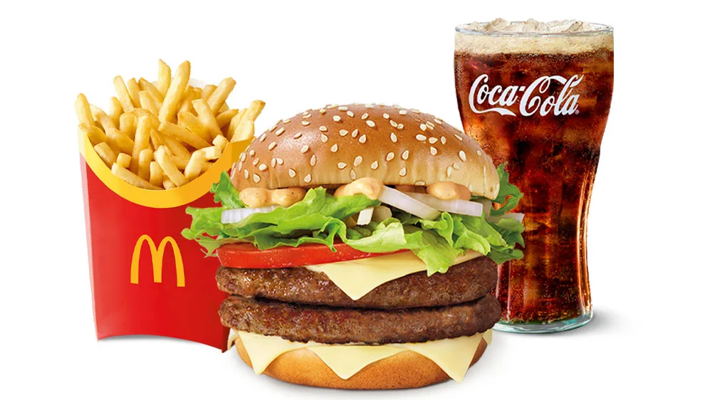 Double Big Tasty  large meal