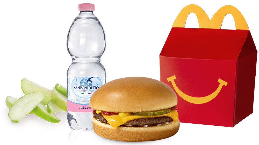 Happy Meal with cheeseburger