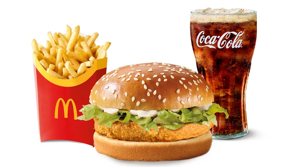 McChicken large meal