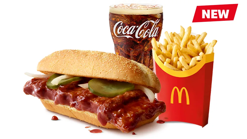 McRib large meal