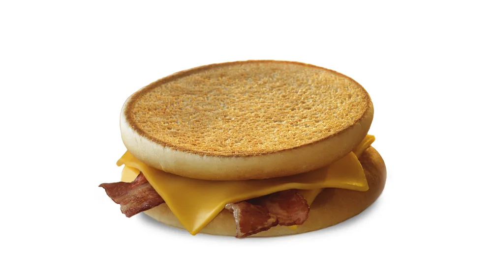 McToast with bacon and cheese