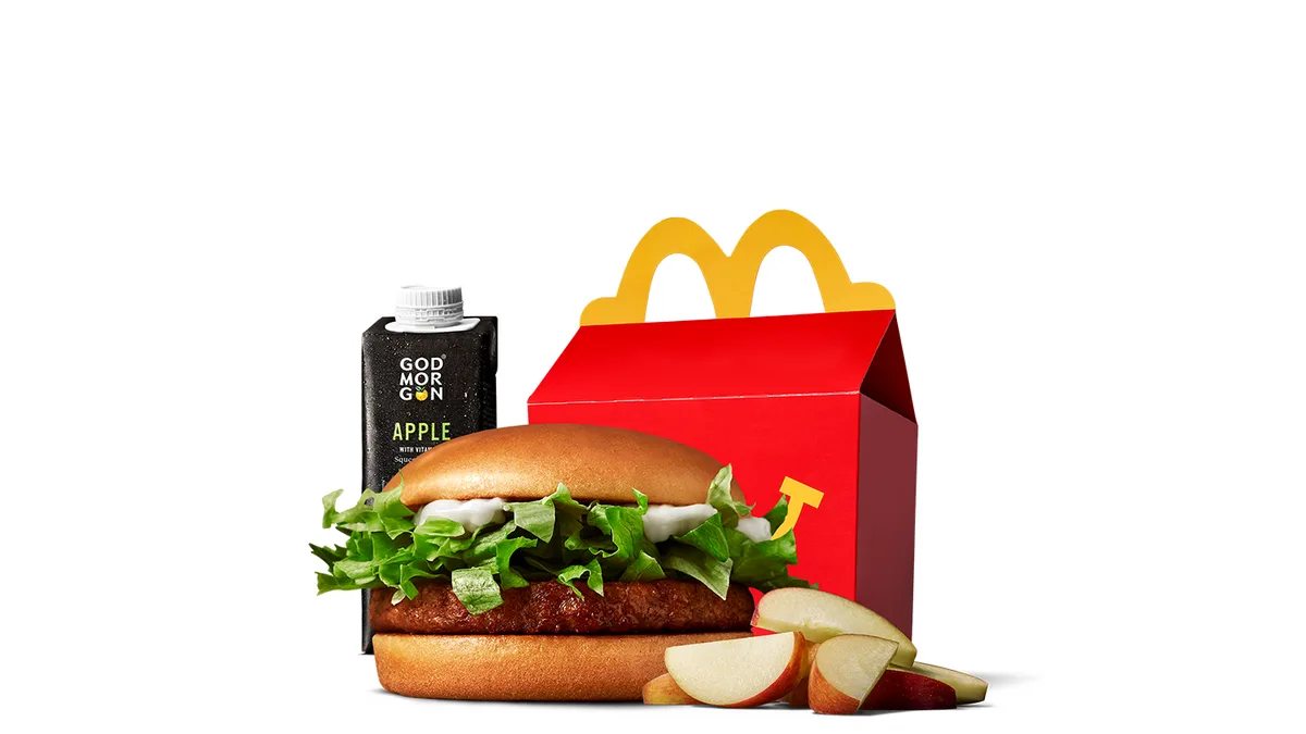 Happy Meal Vegan Burger