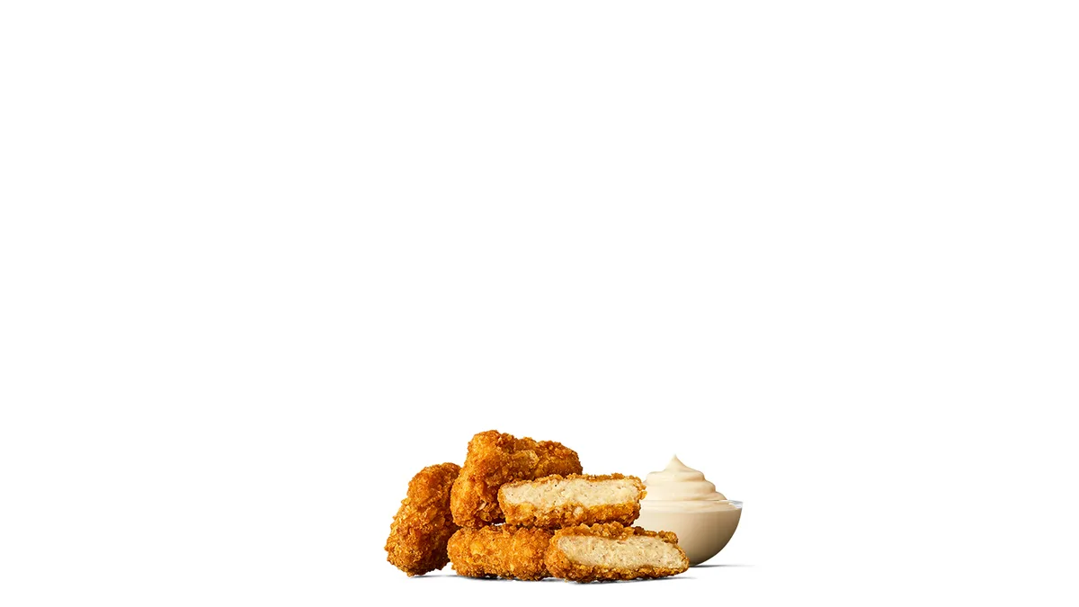 Veggie Nuggets 4  kpl + dippi