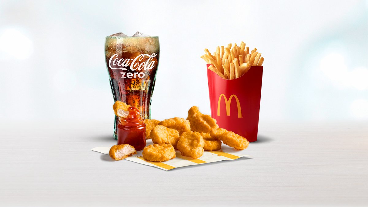 Chicken McNuggets (9τμχ.) Μεγάλο McMenu