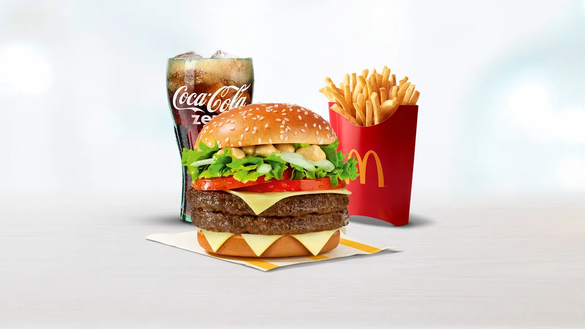 Double Big Tasty Μεγάλο McMenu