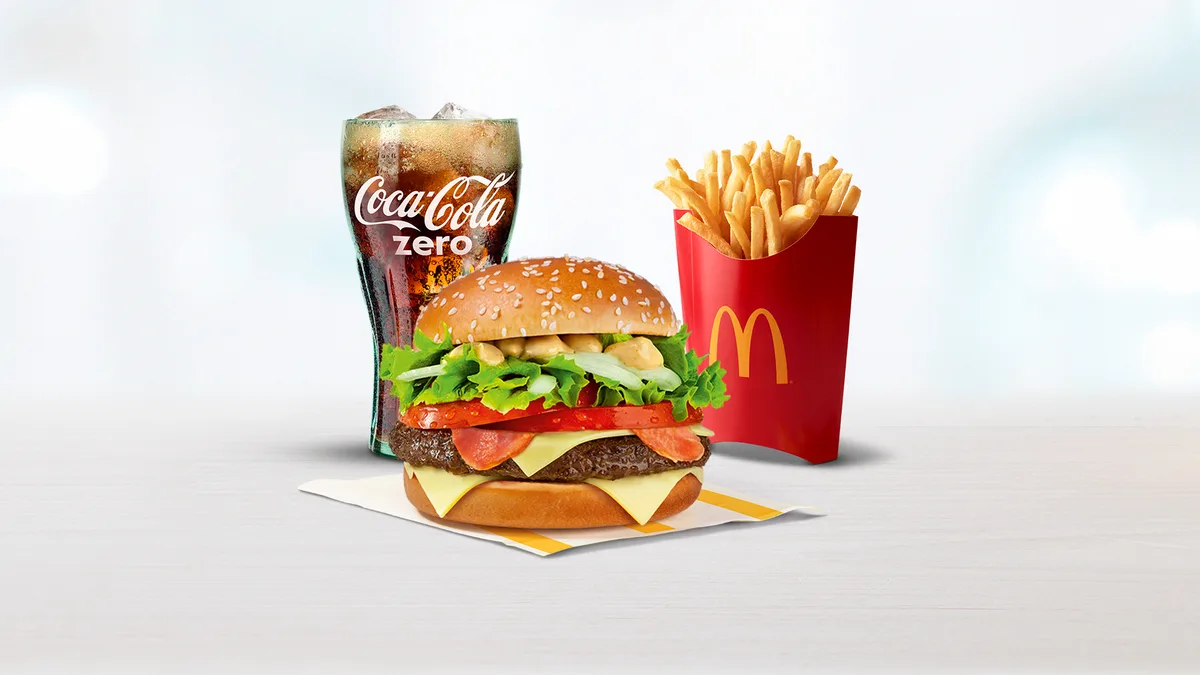 Single Big Tasty Bacon Μεγάλο McMenu