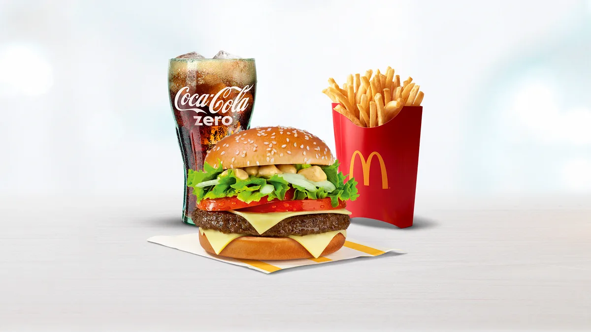 Single Big Tasty Μεγάλο McMenu