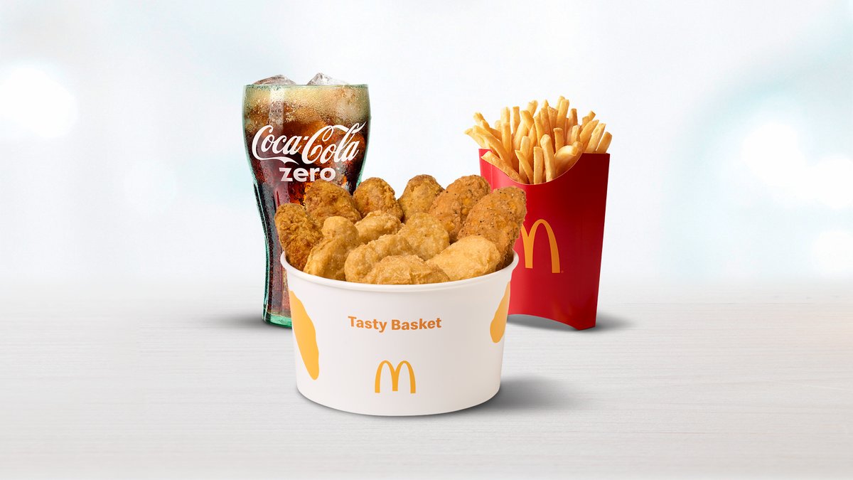 Tasty Basket Chicken Μεγάλο McMenu