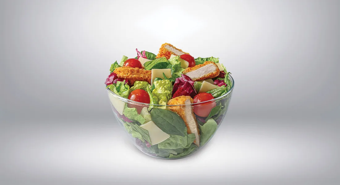Caesar Crispy Chicken Salata