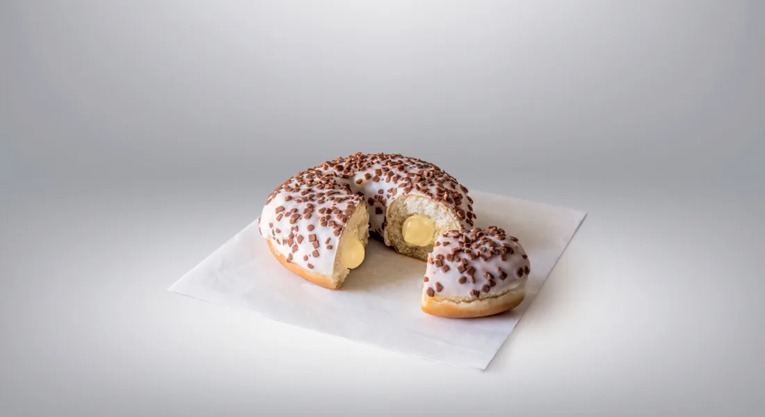 Donut vanilija