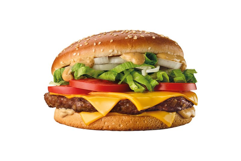 Big Tasty hagymás marhahúspogácsával