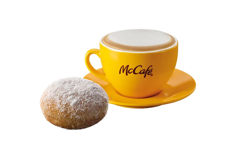 Cappuccino 0,3 l + 1 db McPOPS