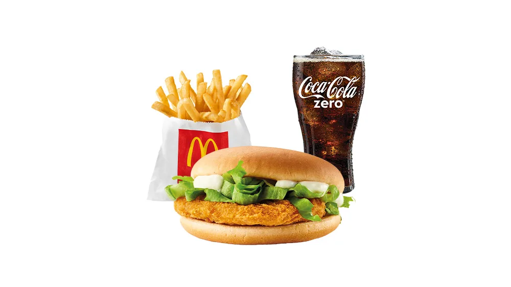 Chickenburger McMoment menü