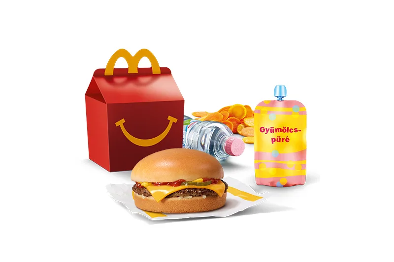 Happy Meal Sajtburger