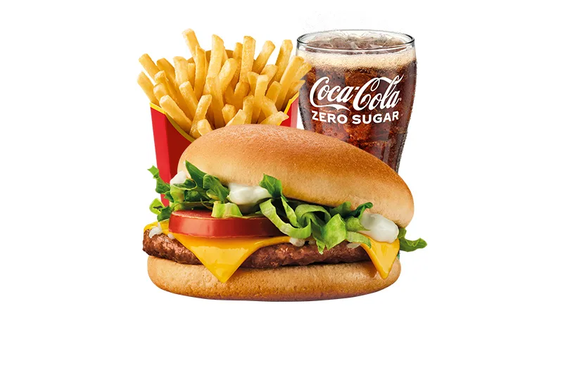 Sajtburger Fresh McMenü Plusz