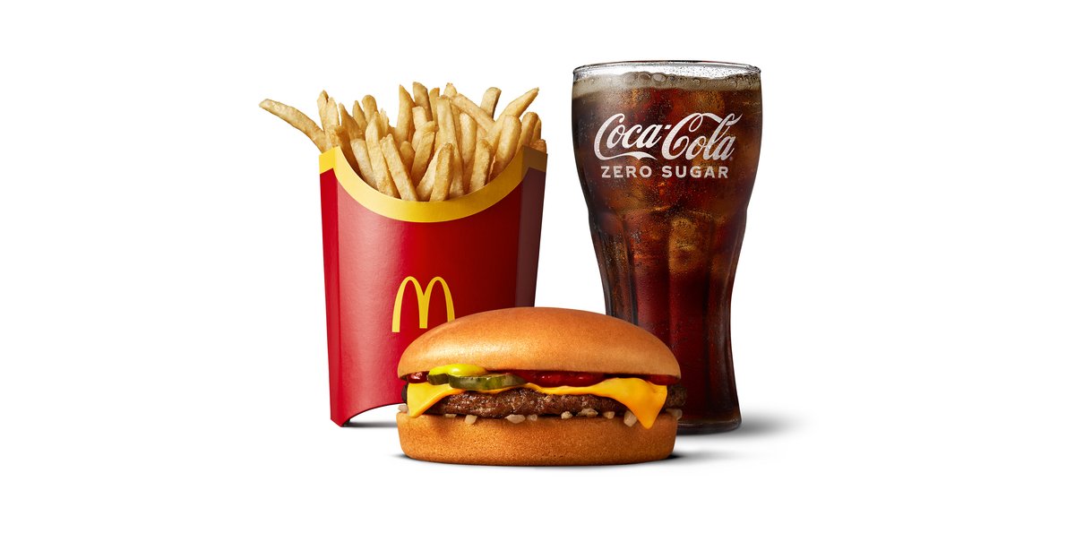 Cheeseburger stor meny