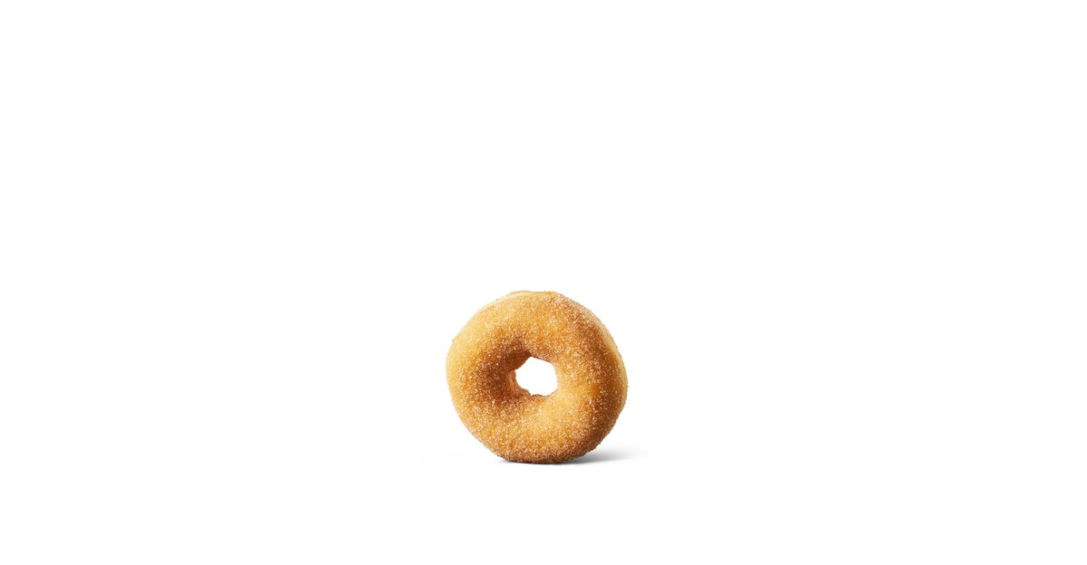Donut med kanel og sukker