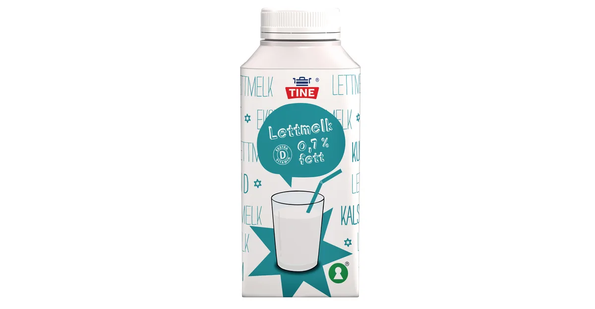 Lettmelk 0,5% Fett