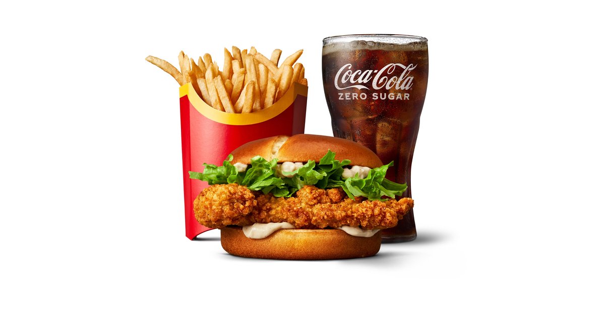 McCrispy stor meny