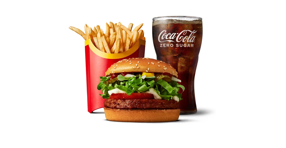 McVegan stor meny
